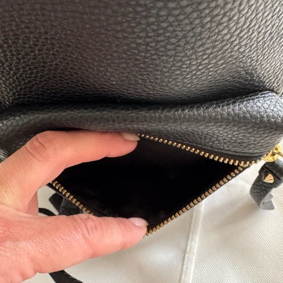 Marc Jacobs Black and Gold Mini Backpack - Picture 3 of 11